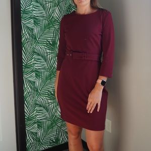 Maroon Express Dress NWT